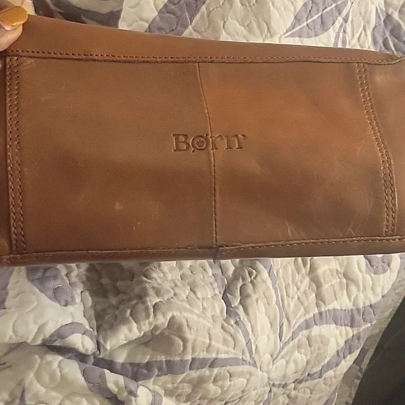 All leather BORN  shoulder bag - Picture 5 of 6